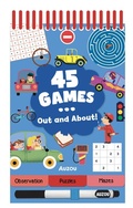 Cover: 45 Games Out and About - Auzou