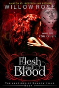 Cover: Flesh and Blood (The Vampires of Shadow Hills Book 1) - BUOY MEDIA