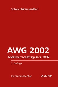 Abbildung von: Abfallwirtschaftsgesetz AWG 2002 - Manz