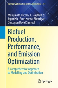 Abbildung von: Biofuel Production, Performance, and Emission Optimization - Springer
