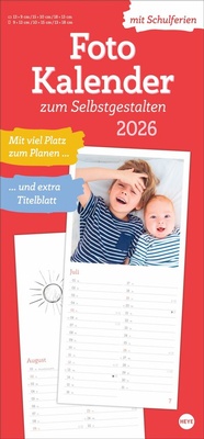 Abbildung von: Fotokalender zum Selbstgestalten 2026 - Heye