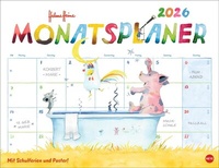 Abbildung von: Helme Heine: Monatsplaner 2026 - Heye