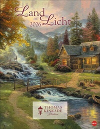 Abbildung von: Thomas Kinkade: Land im Licht Kalender 2026 - Heye