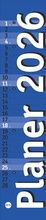 Cover: Langplaner mini, blau 2026 - Heye