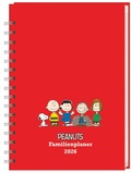 Cover: Peanuts Familienplaner-Buch A5 2026 - Heye