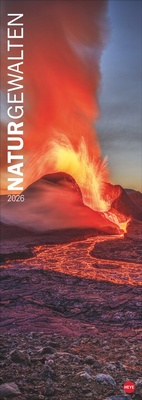 Abbildung von: Naturgewalten Vertical Kalender 2026 - Heye