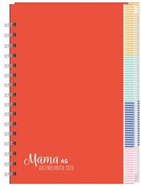 Abbildung von: Mama AG Familienplaner Buch A5 2026 - Heye
