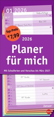 Abbildung von: Basic Planer für mich 2026 - Heye