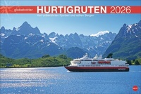 Abbildung von: Hurtigruten Globetrotter Kalender 2026 - Von unberührten Fjorden und stillen Bergen - Heye