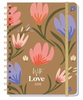 Cover: Love Spiral-Kalenderbuch A5 2026 - Heye