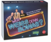 Abbildung von: Wer weiß denn sowas? Tagesabreißkalender 2026 - Heye