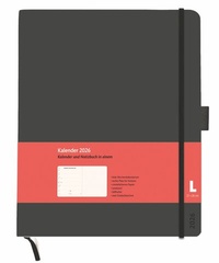 Abbildung von: Kombitimer schwarz groß 2026 - Heye