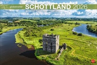 Abbildung von: Schottland Globetrotter Kalender 2026 - Von wilden Küsten, Seen und Bergen - Heye