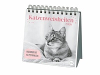Abbildung von: Katzen Weisheiten Premium-Postkartenkalender 2026 - Heye