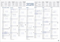 Abbildung von: Tafelkalender A4 2026 - Heye
