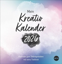 Abbildung von: Kreativkalender zum Aufstellen Design 2026 - Heye