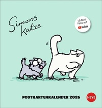 Abbildung von: Simons Katze Postkartenkalender 2026 - Heye