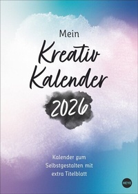 Abbildung von: Kreativkalender Design A4 2026 - Heye
