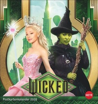 Abbildung von: Wicked Postkartenkalender 2026 - Heye