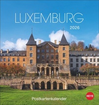 Abbildung von: Luxemburg Postkartenkalender 2026 - Heye