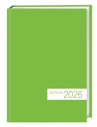 Abbildung von: times&more Grün Kalenderbuch 2026 - Heye