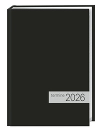Abbildung von: times&more Kalenderbuch schwarz 2026 - Heye