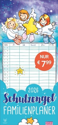 Abbildung von: times&more Schutzengel Familienplaner 2026 - Heye