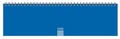 Bild: Wochenquerplaner, blau 2026 - Heye