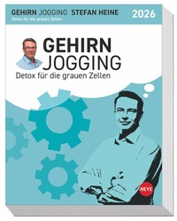 Abbildung von: Stefan Heine Gehirnjogging Tagesabreißkalender 2026 - Heye