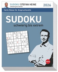Abbildung von: Stefan Heine Sudoku schwierig Tagesabreißkalender 2026 - Heye