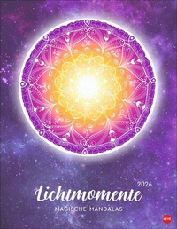 Abbildung von: Lichtmomente Posterkalender 2026 - Magische Mandalas - Heye