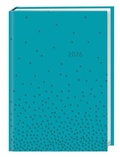 Cover: Kalenderbuch A6 blau 2026 - Heye