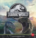 Cover: Jurassic World Postkartenkalender 2026 - Heye