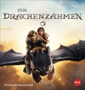 Cover: Drachenz&auml;hmen Postkartenkalender 2026 - Heye