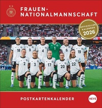 Abbildung von: DFB Frauen Postkartenkalender 2026 - Heye