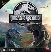 Abbildung von: Jurassic World Broschurkalender 2026 - Heye
