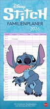 Cover: Stitch Familienplaner 2026 - Heye