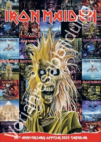 Abbildung von: Iron Maiden Posterkalender 2026 - Danilo