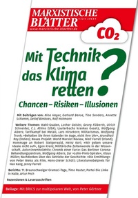 Abbildung von: Mit Technik das Klima retten? Chancen - Risiken - Illusionen - Neue Impulse