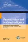 Cover: Pattern Analysis and Machine Intelligence - Springer