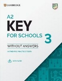 Enlarge image Cover: A2 Key for Schools 3 Student's Book without Answers with Digital Pack - Cambridge University Press