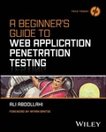Cover: A Beginner's Guide To Web Application Penetration Testing - Wiley-Scrivener