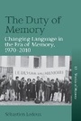 Cover: The Duty of Memory - Berghahn Books