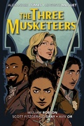 Cover: The Three Musketeers: Updated, Illustrated, and Unapologetically Diverse - insaneangel