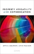 Cover: Property Versatility and Copredication - Oxford University Press