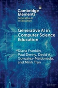 Cover: Generative AI in Computer Science Education - Cambridge University Press