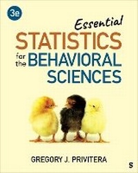 Enlarge image Cover: Essential Statistics for the Behavioral Sciences - Sage