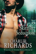 Cover: Skittish Seduction (Wolves of Stone Ridge, #62) - eXtasy Books Inc