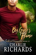 Cover: Big Game's Flame (Kontra's Menagerie, #37) - eXtasy Books Inc