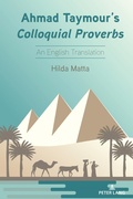 Cover: Ahmad Taymour's Colloquial Proverbs - Peter Lang Verlag